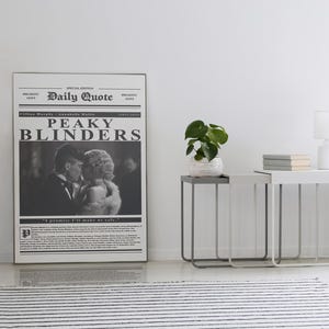 Peaky Blinders - Tv Series Poster - Shelby Brothers - Tommy Shelby - Cillian Murphy - Paul Anderson - Home Decor - Wall Decor - Gift
