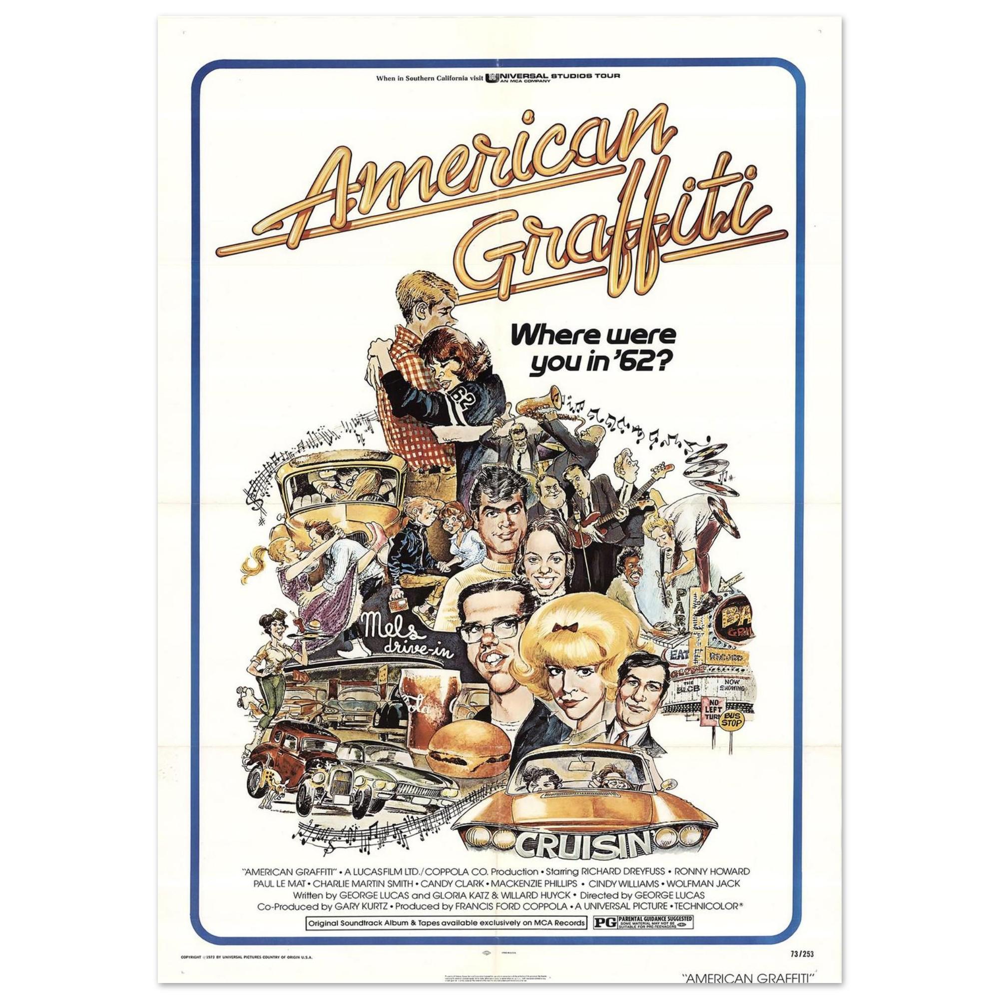 Graffiti 1973 American Graffiti Full Movie Free Rare Original