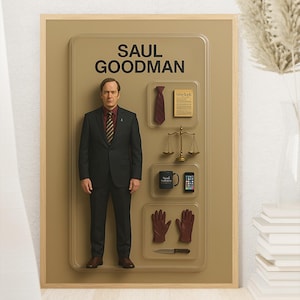 Better Call Saul - Better Call Saul Ai Poster Print - Saul Goodman Poster - Jimmy McGill - Digital Download - Home Decor - Wall Decor - Gift