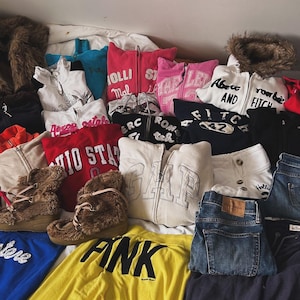 Y2K Trashy Mean Girls Vintage Bundle Mystery Box Hollister Abercrombie Juicy
