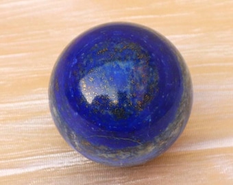 Natural Lapis Lazuli Sphere • Polished Royal Blue Healing Crystal (56 MM)