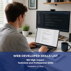 180 Web Developer Skills List | ATS-Optimized Resume