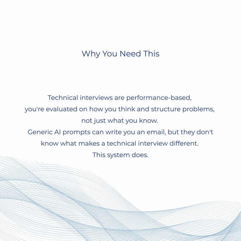 Follow-up email template for technical job interviews