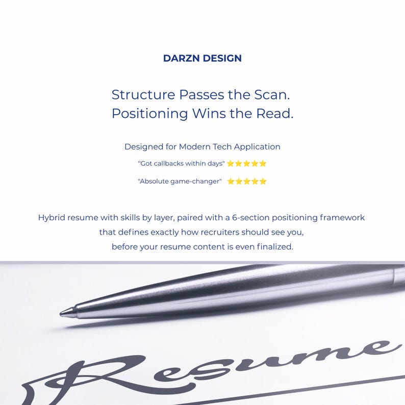 Full-stack developer application bundle resume structure and strategy included