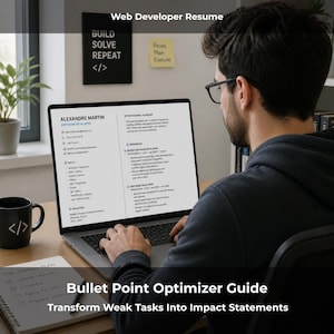 Web Developer Resume Bullet Point Optimizer | ATS Guide