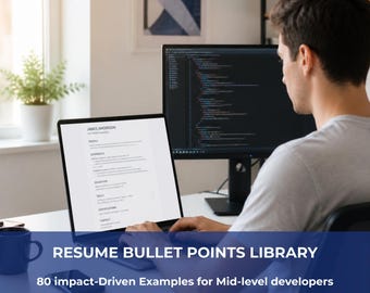 80 Web Developer Resume Bullet Points | ATS-Friendly CV