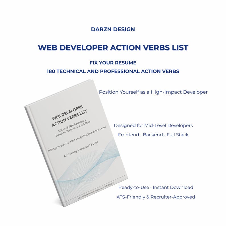 web developer action verbs list resume keywords tech resume verbs list