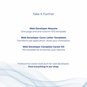 Reference page template US Letter format for web developers