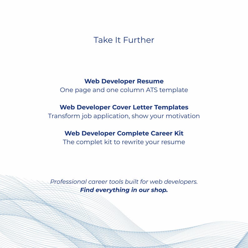 Reference page template US Letter format for web developers