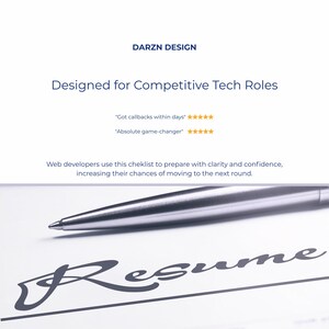 Developer Career Interview Success System