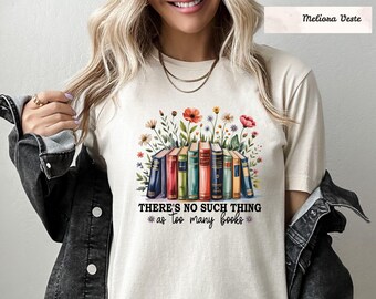 Book Lover Shirt, Reading Librarian Tee