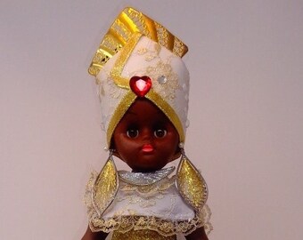 Queen Freya - American Black doll