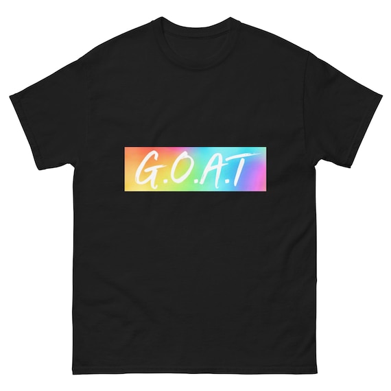 G.O.A.T Black Tee (Logo 2025)