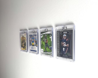 Trading Card Wall Display System - Magnetic Display for Sports Cards. 4 PACK FLEXDEEZ