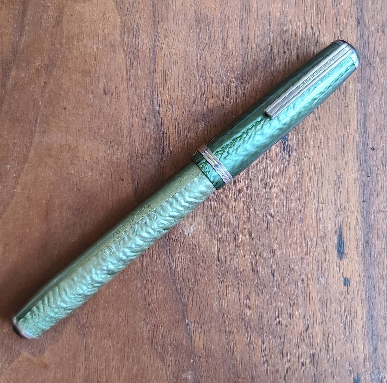 Vintage Esterbrook J Green Fountain Pen 2668 Nib Etsy