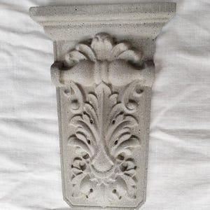 Handmade Concrete Corbel: Italian Villa Facade Detail, Weather-Resistant