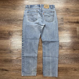 Vintage Levi&#39;s 505 Orange Tab Jeans Herren 36x30 Faded Wash Regular Straight Fit