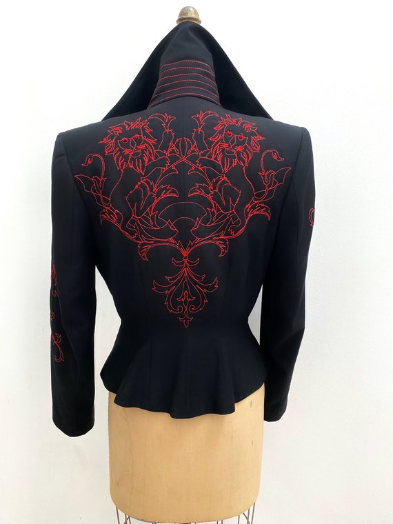 Richard Tyler Embroidered Jacket