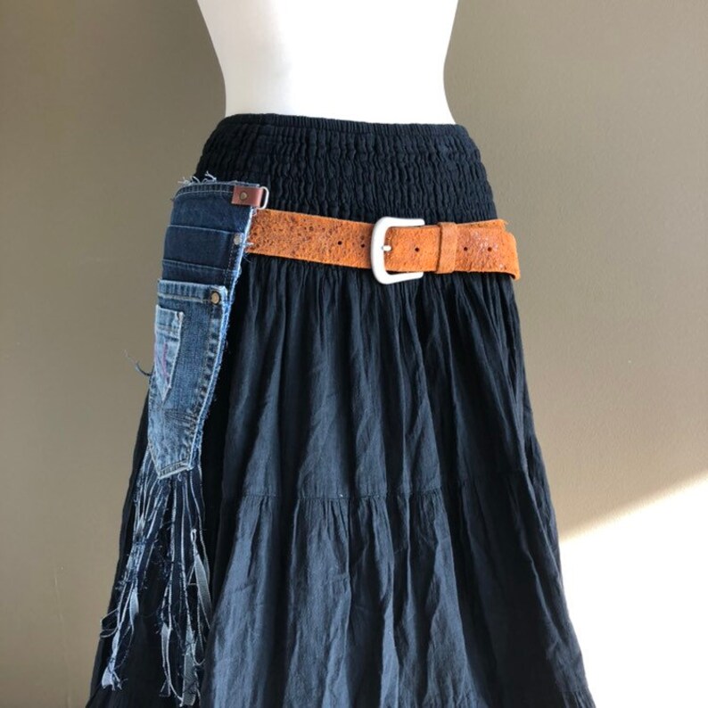 denim waist belt
