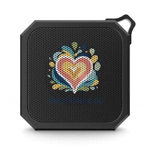 Speaker Bluetooth Outdoor Emotions Co Music Sound System, Wireless Portable Speaker for Camping Hiking Travel, Unique Gift for Music Lovers