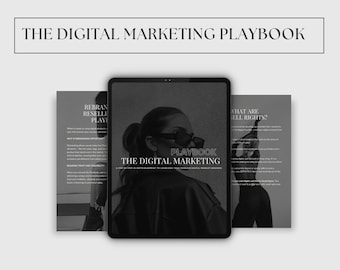 The Digital Marketing Playbook – Faceless Business eBook, Step-by-Step Guide to Selling Digital Products, Passive Income Strategy Download