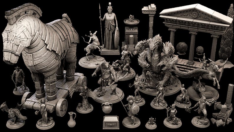 miniatures role-playing game Greek Odyssey image 1