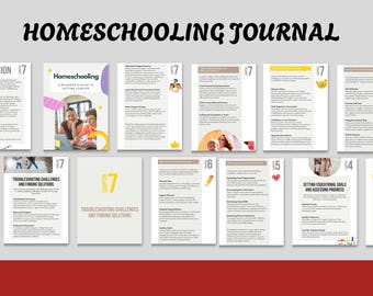 Afdrukbare thuisschoolplanner: wekelijkse lestracker en curriculumorganisator (pdf-download)