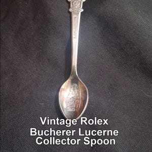 Zurich Rolex Spoon - Etsy Canada