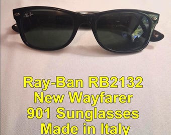 Ray-Ban RB2132 New Wayfarer 901 Sunglasses – Made in Italy