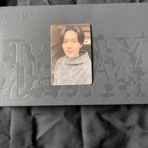 Offical Yoongi Photocard