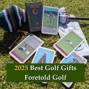 Foretold Golf – A Fun Giftable Tarot Deck for Golfers – Made in USA