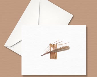 Brooklyn Bridge Card