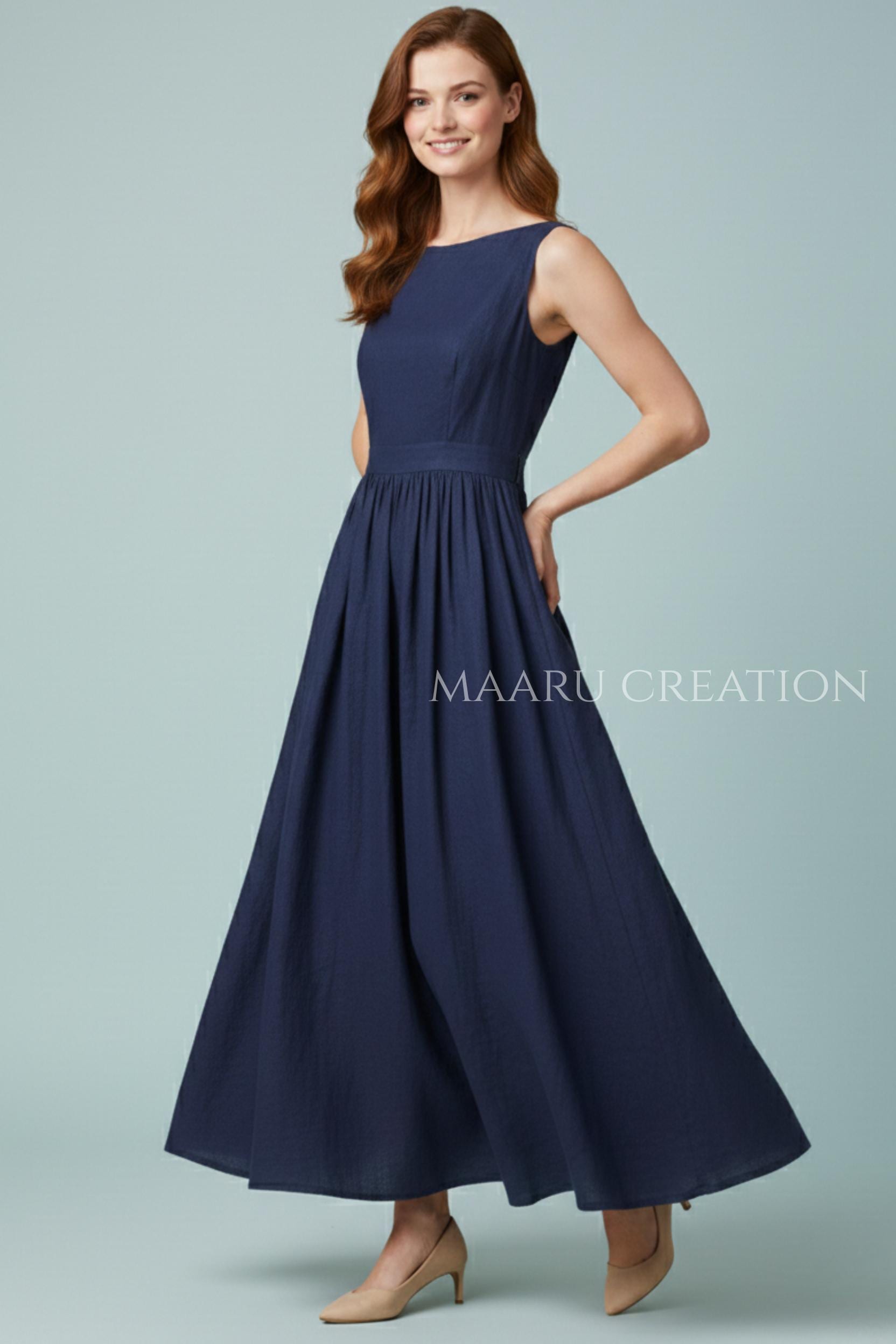 earth tone semi formal dress KAELY