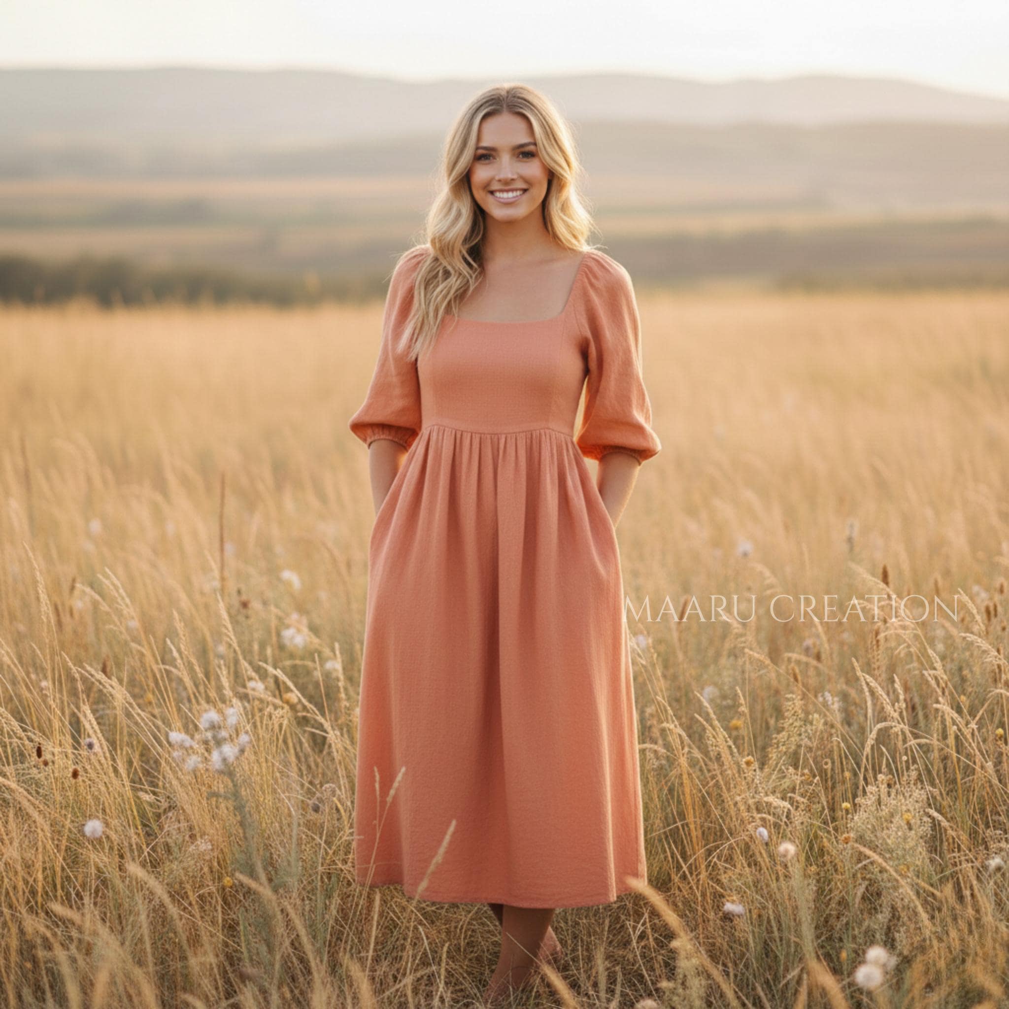 Plus Size Peach Bridesmaid Dresses - Etsy