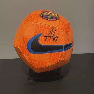 Fc Barcelona signed Jordi Alba Ball With Beckett COA