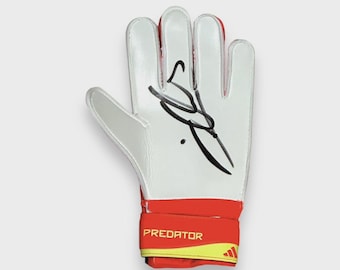 Iker Casillas signiertes Shirt Jersey Adidas Torwarthandschuhe mit Videobeweis COA