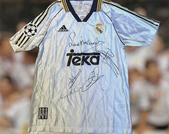 Real Madrid Legends Trikot mit Video Proof & COA signiert, Seedorf Casillas