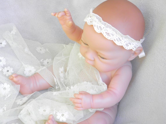 baby girl baptism hair accessories