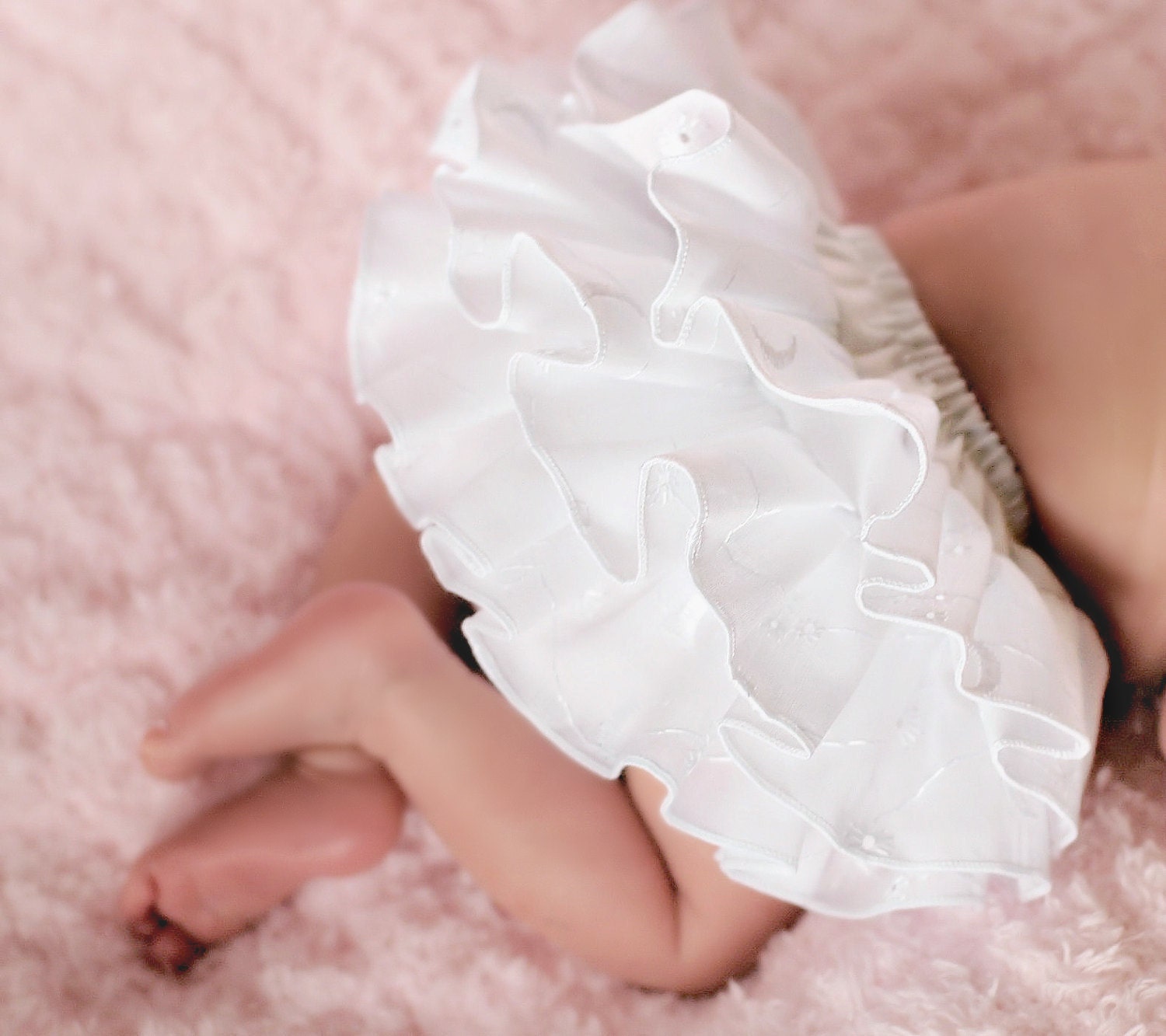 White Eyelet Baby Bloomer Ruffle Diaper Cover Ruffle Bloomer Etsy