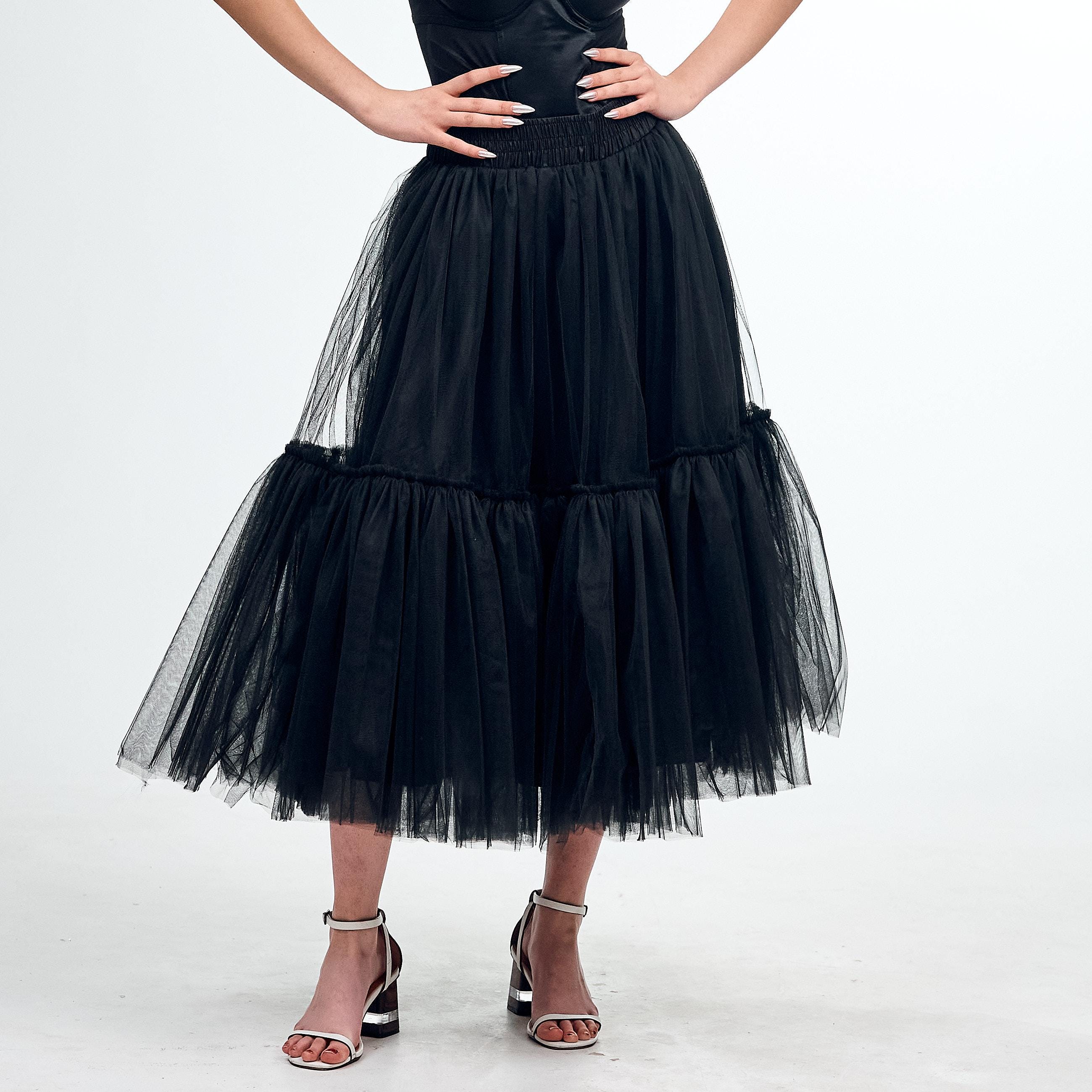 Black Victorian Petticoat - Etsy