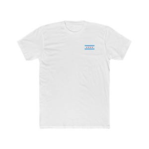Chicago Skyline Unisex Tee, Cotton Crewneck T-Shirt, Cityscape Shirt, Urban Graphic Top, Chicago Lover Gift
