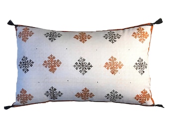 Beautiful Provence bohème pillow block printed   12’x20’’ 30x50 cm