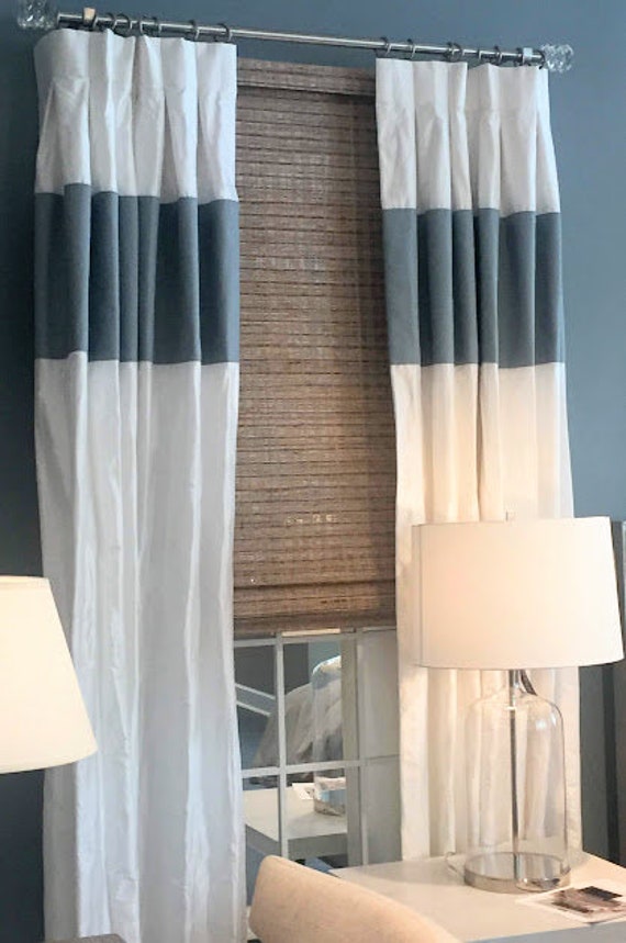 Introduction Sale Inverted Box Pleated Drapes Etsy