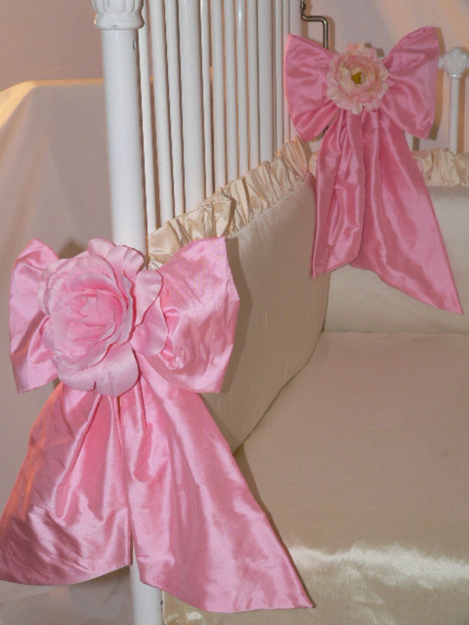 Dupioni Silk Crib Bedding Etsy