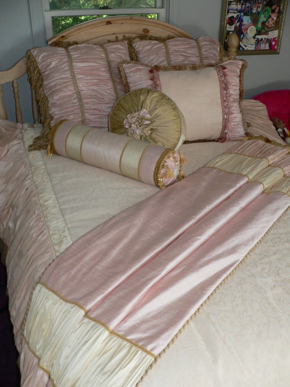 Items similar to Couture Bedding Linens & Pillows for Girls/Tweens