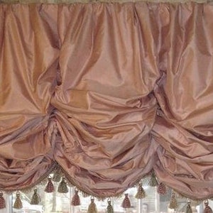 Balloon Valance-over 100 color choices Custom Made