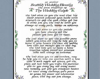 An Ancient Scottish Wedding Blessing