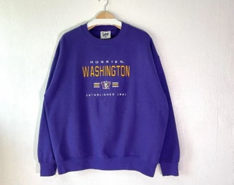 washington huskies crewneck