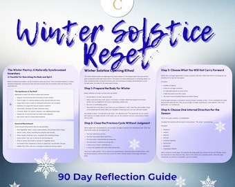 Guide för återställning av vintersolståndet | 90-dagars reflektionsjournal (PDF)