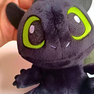 Ohnezahn Drachen Plushie Stofftier Anime Schlüsselanhänger